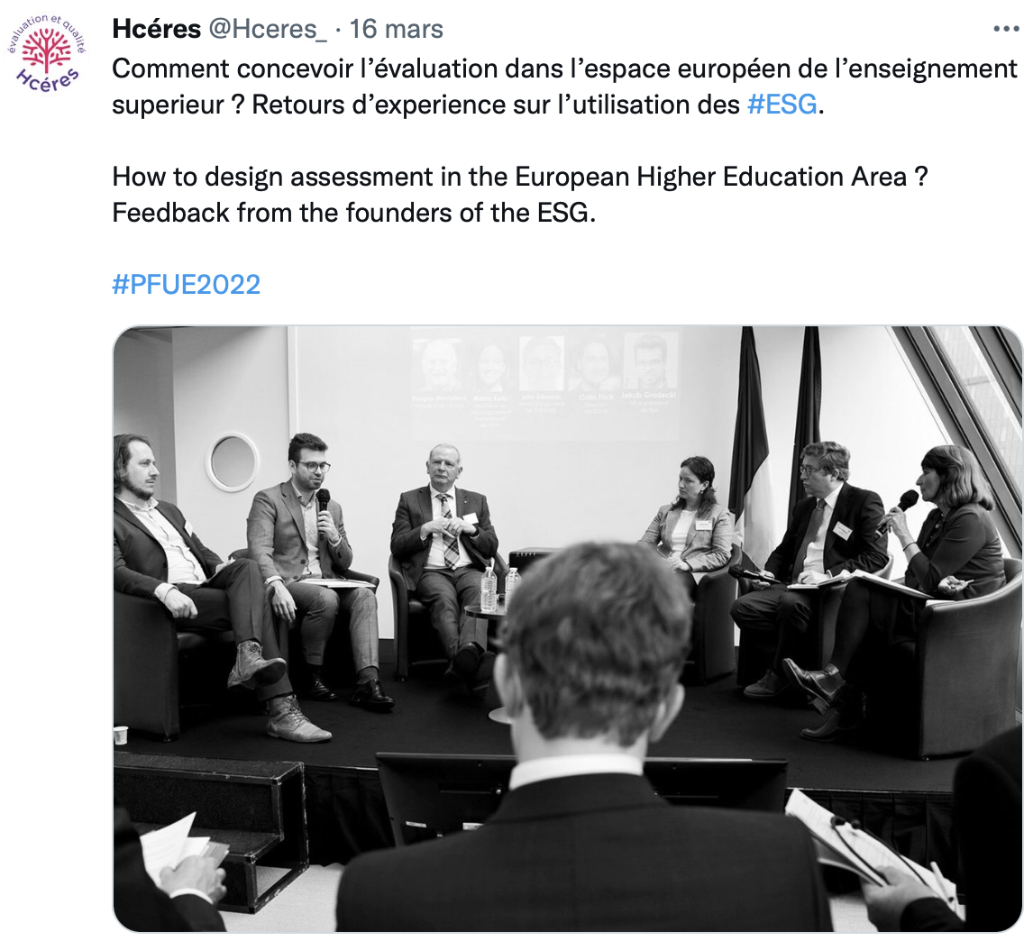 évaluation espace européen ESG