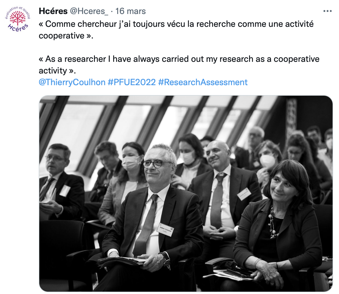 Thierry Coulhon Hcéres Evaluation espace européen